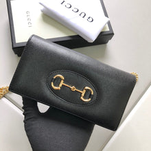 Load image into Gallery viewer, Gucci Horsebit 1955 Chain Wallet