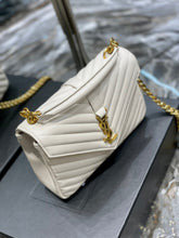 Load image into Gallery viewer, YSL College Medium Quilted leather Bag
