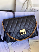 Load image into Gallery viewer, Givenchy GV3 Medium Bag In Diamond Quilted Leather