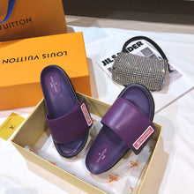 Load image into Gallery viewer, Louis Vuitton Sunset Flat Comfort Mule