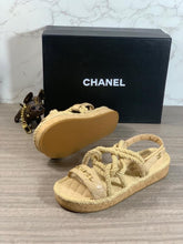 Load image into Gallery viewer, Chanel Dad Cord Sandal