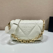 Load image into Gallery viewer, Prada Padded Nappa Leather Shoulder Bag
