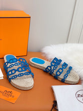Load image into Gallery viewer, Hermes Ancone Espadrilles