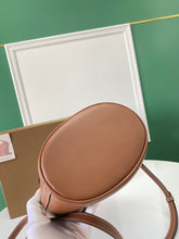 Load image into Gallery viewer, Burberry Small Leather Pocket Bucket Bag