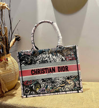 Load image into Gallery viewer, Christian Dior Small Book Tote Bag