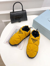 Load image into Gallery viewer, Prada Paddled Nylon Slip on Shoes