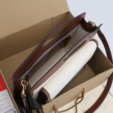 Load image into Gallery viewer, Burberry Leather Medium Pocket Bag