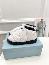 Load image into Gallery viewer, Prada Paddled Nylon Slip on Shoes