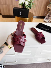Load image into Gallery viewer, YSL Tribute Flat Mule