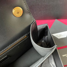 Load image into Gallery viewer, YSL LE CARRE SATCHEL IN BOX SAINT LAURENT LEATHER
