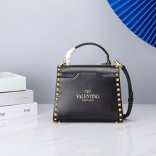 Load image into Gallery viewer, Valentino Garavani Small Rockstud Alcove Grainy Calfskin Bag
