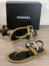 Load image into Gallery viewer, Chanel Chain Sandal