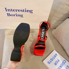 Load image into Gallery viewer, Versace Triplatform Sandals