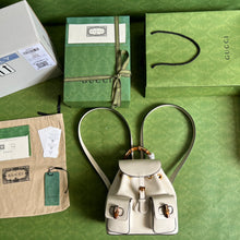Load image into Gallery viewer, Gucci Bamboo Small Backpack