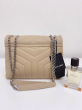 Load image into Gallery viewer, YSL Loulou Small In Quilted “Y” Leather Bag