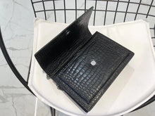 Load image into Gallery viewer, YSL Medium Sunset In Crocodile Embossed Shiny Leather Bag
