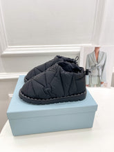 Load image into Gallery viewer, Prada Paddled Nylon Slip on Shoes