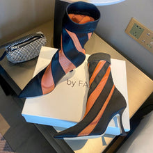 Load image into Gallery viewer, Jimmy Choo Mugler Sock Ankle Boots