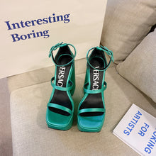 Load image into Gallery viewer, Versace Triplatform Sandals