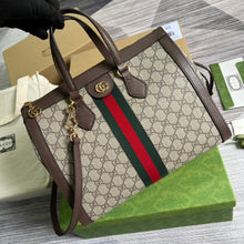 Load image into Gallery viewer, Gucci Ophidia GG Medium Tote Bag