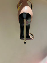 Load image into Gallery viewer, Tom Ford Leather Padlock Pointy Naked Sandal