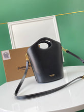 Load image into Gallery viewer, Burberry Small Leather Pocket Bucket Bag