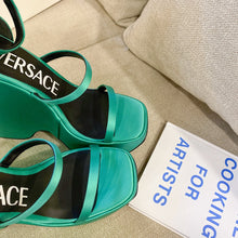 Load image into Gallery viewer, Versace Triplatform Sandals