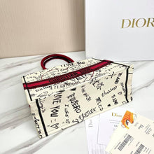 Load image into Gallery viewer, Christian Dior Book Tote Bag