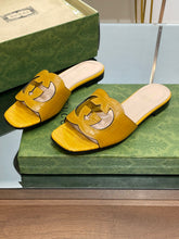 Load image into Gallery viewer, Gucci Interlocking G Cut Out Sandal