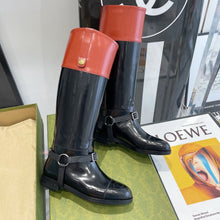 Load image into Gallery viewer, Gucci Knee High Boots With Harness