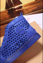 Load image into Gallery viewer, Christian Louboutin Spike High Top Sneakers - LUXURY KLOZETT