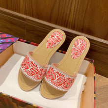 Load image into Gallery viewer, Louis Vuitton Crafty Lock It Flat Mule