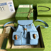 Load image into Gallery viewer, Gucci Bamboo Small Backpack
