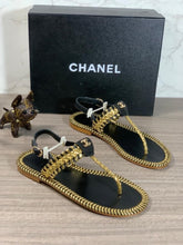 Load image into Gallery viewer, Chanel Chain Sandal