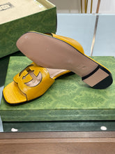 Load image into Gallery viewer, Gucci Interlocking G Cut Out Sandal