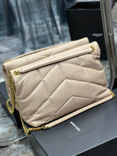 Load image into Gallery viewer, YSL PUFFER MEDIUM BAG IN QUILTED LAMBSKIN