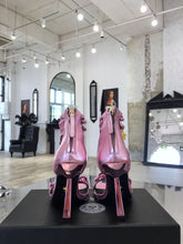 Load image into Gallery viewer, Versace Medusa Chain Nappa Leather Sandals