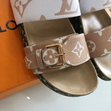 Load image into Gallery viewer, Louis Vuitton Bom Dia Flat Mule
