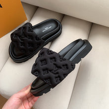 Load image into Gallery viewer, Louis Vuitton Pool Pillow Flat Comfort Mule