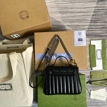 Load image into Gallery viewer, Gucci Marmont Mini Top Handle Bag