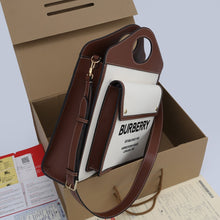 Load image into Gallery viewer, Burberry Leather Medium Pocket Bag
