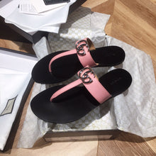 Load image into Gallery viewer, Gucci Leather Thong Sandal