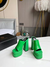 Load image into Gallery viewer, Versace Platform Mule