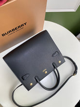 Load image into Gallery viewer, Burberry Medium Leather Title Bag
