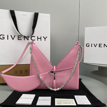 Load image into Gallery viewer, Givenhy Small Cut Out Bag In Box Leather With Chain