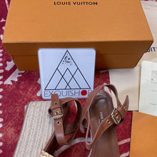 Load image into Gallery viewer, Louis Vuitton Boundary Wedge Sandal