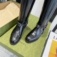 Load image into Gallery viewer, Gucci Knee High Boots With Harness