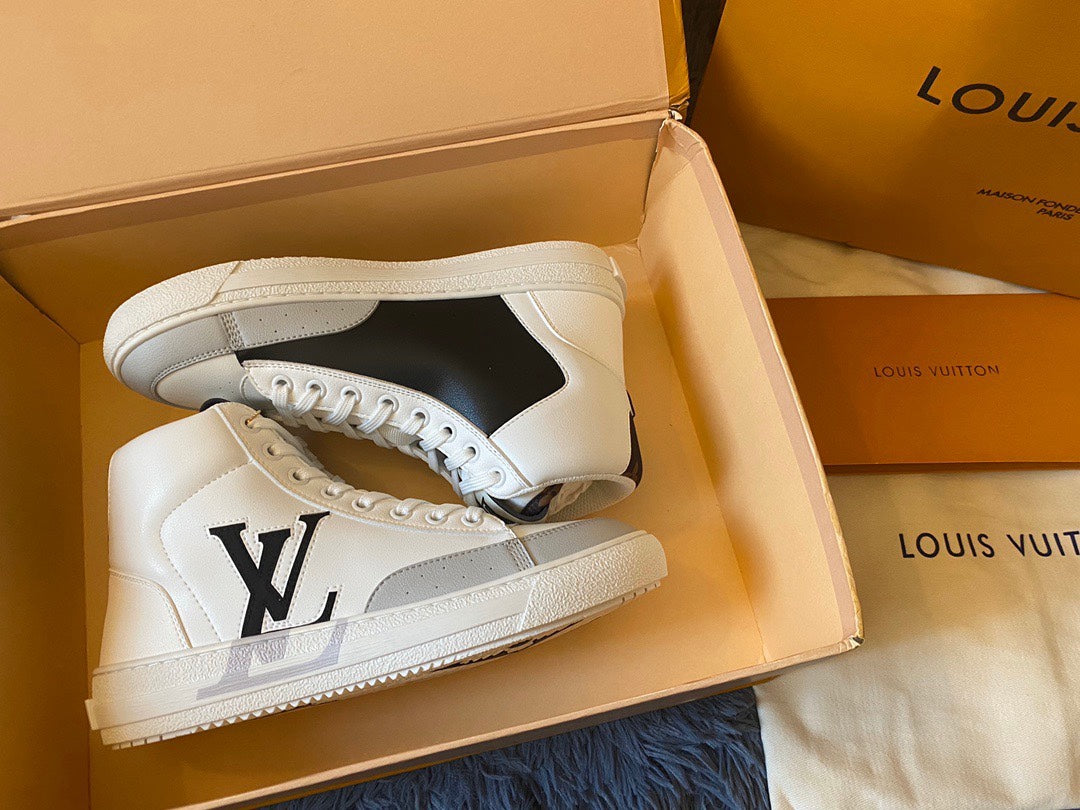 Louis Vuitton Charlie Sneaker Boot, Brown, 36.5