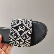 Load image into Gallery viewer, Louis Vuitton Since 2854 Lock It Flat Mule