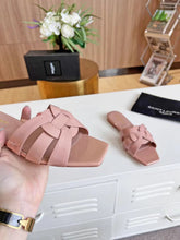 Load image into Gallery viewer, YSL Tribute Flat Mule